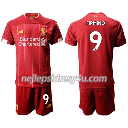 Fotbalový Dres Liverpool FIRMINO 9 Dětské Domácí 2019/20
